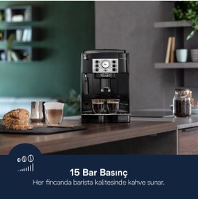 Resim Delonghi Magnifica S ECAM 22.110.B Tam Otomatik Kahve Makinesi 