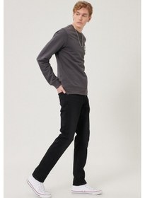 Resim Lee Luke Slim Fit Düşük Bel Denim Esnek Erkek Jean Pantolon l719izhl-3688 001 