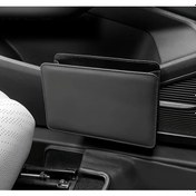 Resim Dream011 Siyah Premium Yapay Deri Araç Çöp Kutusu - Çok Amaçlı Otomobil Organizer 