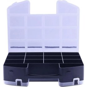 Resim Lidyahan Store Organizer Kutu Çift Taraflı 24 Bölmeli Küçük Malzeme Alet Takım Çantası 