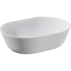 Resim Vitra 7427B003-0016 Geo Oval Çanak Lavabo 55 CM Beyaz 