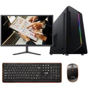 Resim TURBOX Tx628 i5 650 Turbo 3.46GHz 8GB Ram 256GB SSD 20" Monitör Masaüstü Ofis Pc Bilgisayarı 