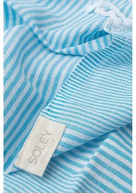 Resim Soley Stripe HV.STRİPE %100 Doğal Pamuklu Peştemal 