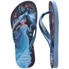 Resim Havaianas Kıds Slım Prıncess Kız Çocuk Parmak Arası Terlik 4123328 4123328 2704 Mavi 