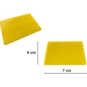Resim Mini Ragle Folyo Cam Filmi Çekme Aparatı 4x7cm Sarı 
