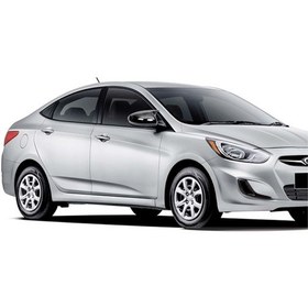 Resim Accent Blue Batman Ayna Kapağı Piano Black Sinyalsiz / 2011-2018 