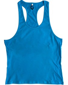 Resim TOP GLORY FİTNESS GYM TANK TOP ATLET SPORCU ATLETİ AÇIK MAVİ TTGT5027W 