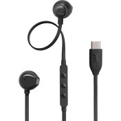 Resim Tune 305C, Hi-Res Kablolu Kulaklık, Pure Bass Jbl Ses, Usb-C Bağlantısı, Düğüm Önleyici Düz Kablo, Mikrofonlu Üç Tuşlu Uzaktan Kumanda, Siyah 