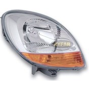Resim Ayfar 202243 - Far Sol Sarı Sinyalli Renault Kango 03-08 8200156 