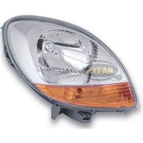 Resim Ayfar 202243 - Far Sol Sarı Sinyalli Renault Kango 03-08 8200156 