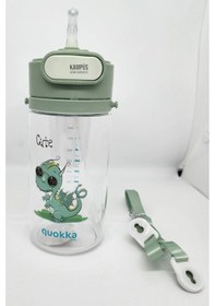 Resim Taros Su Matarası Quokka Lıfe Cute Tritan 500 Ml 6982 Yeşil 