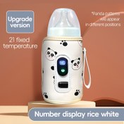 Resim Dijital Termometreli ve Hassas Sıcaklık Kontrollü, USB ile Çalışan (Pil Gerekmez) 4 Renk Seçeneğiyle Biberon Isıtıcı - Emzik Sütü İçin Güvenli ve Taşınabilir Tasarım, Ev, Seyahat ve Kreş Kullanımı İçin Dayanıklı Yapı, mama ısıtıcı, süt ısıtıcı, hassas sıcaklık kontrolü, dijital biberon ısıtıcı, USB biberon ısıtıcı, biberon ısıtıcı 