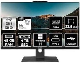 Resim MSI Modern AM242P i5 1235U 48GB 4TB SSD 23.8" FHD W11H All In One Bilgisayar & PER4 Bellek 