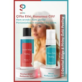 Resim Sempa Genital Bölge & Pirinç Özlü Peeling Seti – Derinlemesine Temizlik ve Canlılık 1 Adet 