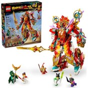 Resim Lego Monkie Kid Serisi 80057 Nezha'nın Ateş Çemberi Robotu 