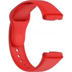 Resim Forzacase Xiaomi Redmi Watch 3 Active İle Uyumlu Silikon Kordon Kayış - Fc171 Kırmızı 