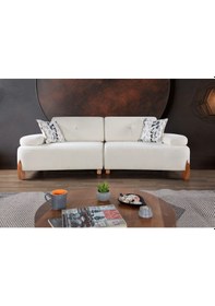 Resim Linda Yataklı Kanepe Krem 