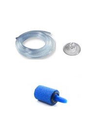 Resim Akvaryum Için Mini Hava Taşı 3 M Hava Hortumu Ve 5 Adet Vantuz 