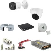 Resim Dahua Kamera 2mp 1080P 2 Adet Fullhd Güvenlik Kamera Seti 