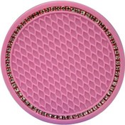 Resim Pembe 2022 Yeni Akrilik Elmas Araba Bardak Altlığı Pvc Seyahat Ar Siyah 