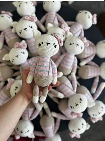 Resim Amigurumi Uyku Arkadaşı Oyun Arkadaşı Amigurumi Oyuncak 