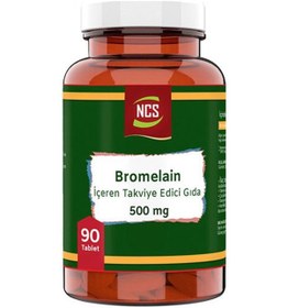 Resim Ncs Bromelain Ananas 500 Mg 90 Tablet 