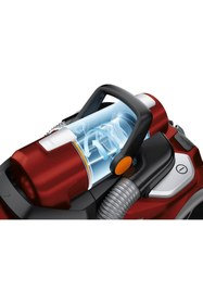 Resim Electrolux Elektrikli Süpürge Toz Torbasız Yeni Nesil Yüksek Emiş Gücü Kırmızı 