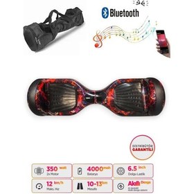 Resim Citymate Hoverboard 6.5 inch Elektrikli Kaykay Scooter Bluetooth Hoparlörlü Çanta Hediye D15 