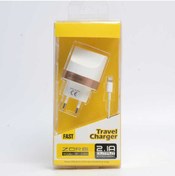 Resim Oxima Beyaz Tiger 2000 Mah 2 in 1 Lightning Ev Şarj Seti-Zore 