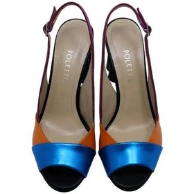 Resim Poletto Hakiki Deri Sandalet Topuklu 319 255-490 10011 