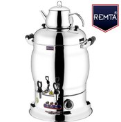 Resim Remta Maksi Çift Demlikli Çay Makinesi 16 Lt Çay Semaveri 