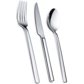 Resim Maxx Doria Rigel S 6 Kişilik 30 Parça Çatal Kaşık Bıçak Takımı Pa1056 Metal 