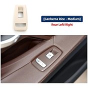 Resim Lhd Araba Ön Sol Sağ Pencere Kaldırıcı Anahtarı Dış Çerçeve Panel Kapak Regülatörü Rear Model A Beige 1 Piece Set 