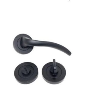 Resim Kapı Kolu Al29 Trim Siyah Yuv. Rozetli Wc 2 Li 