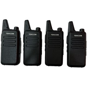 Resim Tekcom El6 Telsiz 4'lü Ful Set+Kulaklık hediyeli 