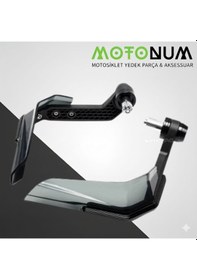 Resim Honda Spacy Alpha Manet Koruma Rüzgar Önleyici-siyah-mkm30168 