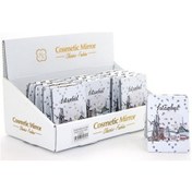 Resim Periboia Taşlı İstanbul Tasarımı El Aynası İnce Model 13 