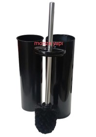 Resim Primanova Cigo Tuvalet Fırçası Paslanmaz Siyah 