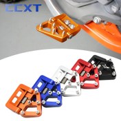Resim TE FE TX FX TC FC için KTM EXC EXCF SX SXF XC XCF 125 250 350 450 500 Motosiklet Katlanır Arka Fren Pedal Uç Plakası 