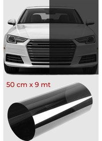 Resim Cam Filmi Siyah Amerikan Çizilmez Orta ton 50 CM x 9 M 