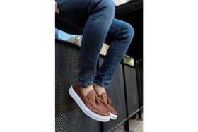 Resim Chekich CH127 - Cbt Loafer-X Erkek Ayakkabı Taba 