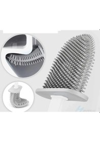 Resim Hijyenik Klozet Temizleme Silikonu Esnek Fırça Kahverengi 