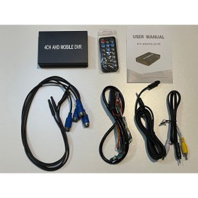 Resim Unique Unıque ® Mobile Dvr - 4 Kanal Araç Kamera Kayıt Sistemi 