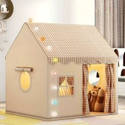 Resim Kapalı ve açık hava oyunları için Kule Çadırı - Gizleme Oyunu - Gizli Tabur - Polyester ve PVC'den yapılmıştır, aileler için ideal tatil parti hediyesi (Işık dahil değildir) 