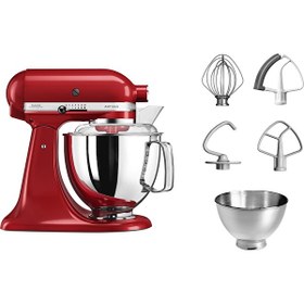 Resim 5KSM175PSEER Artisan 4.8 L Empire Red Stand Mikser KitchenAid