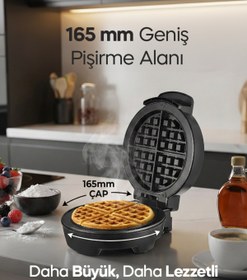 Resim Sinbo Ssm-2589 Belçika Waffle Makinesi, Yapışmaz Kaplama 1000 Watt 