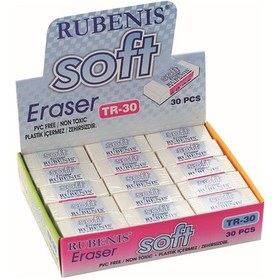 Resim Rubenis Silgi Soft 30 LU Beyaz TR-30 