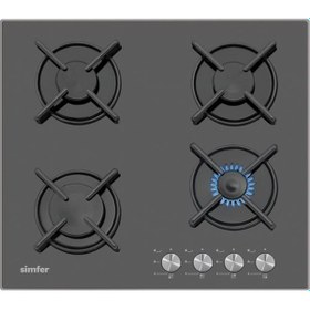 Resim Simfer 3031 D Set Üstü Ocak Siyah 