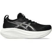 Resim Asics GEL-NIMBUS 27 Kadın Siyah Beyaz Koşu Ayakkabısı 1012B753-002 
