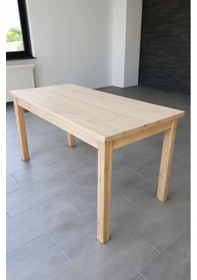 Resim Klasik Ahşap Masa 70x110 Ahşap 
